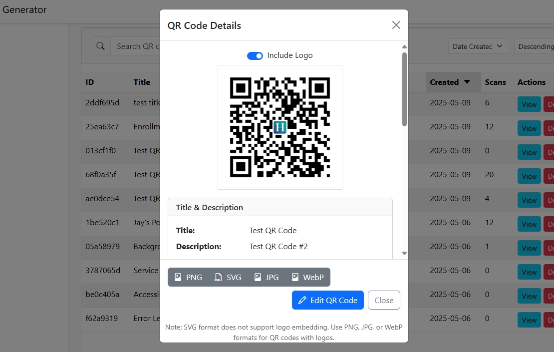 Embedding Logo in QR Code